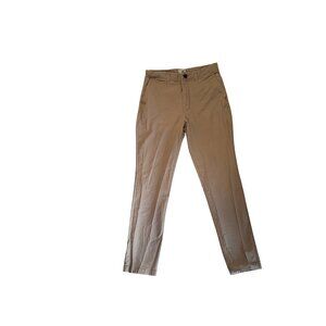 H&M Mens Skinny Fit Khaki Pants Size 30 Cotton & Elastane Casual Wear